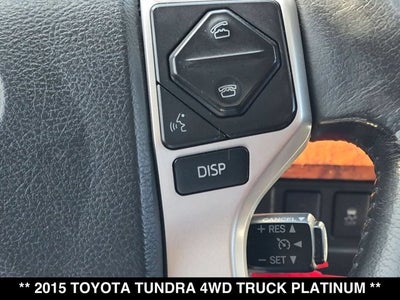 2015 Toyota Tundra Platinum