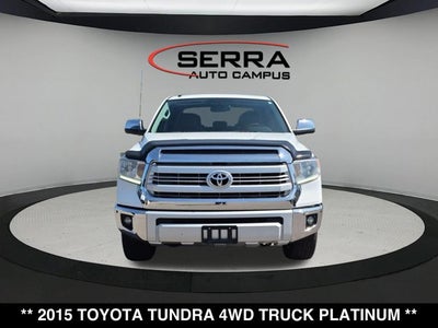 2015 Toyota Tundra Platinum