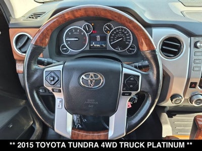 2015 Toyota Tundra Platinum