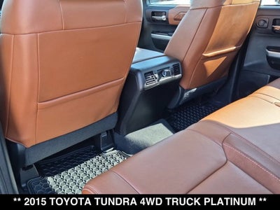 2015 Toyota Tundra Platinum