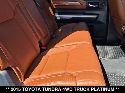 2015 Toyota Tundra Platinum