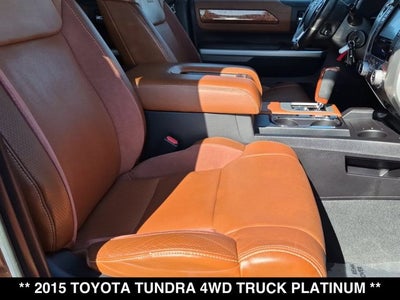 2015 Toyota Tundra Platinum