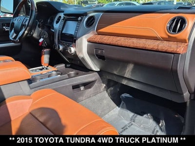2015 Toyota Tundra Platinum