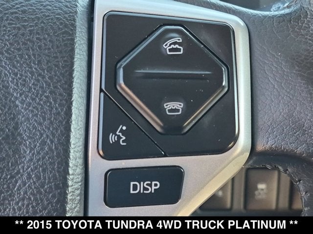 2015 Toyota Tundra Platinum