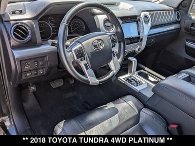2018 Toyota Tundra Platinum