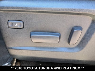 2018 Toyota Tundra Platinum