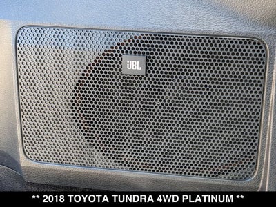 2018 Toyota Tundra Platinum