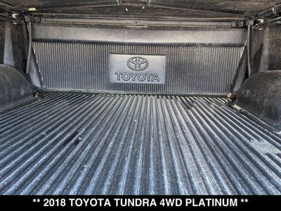 2018 Toyota Tundra Platinum