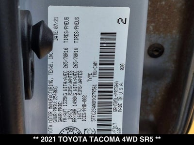 2021 Toyota Tacoma SR5
