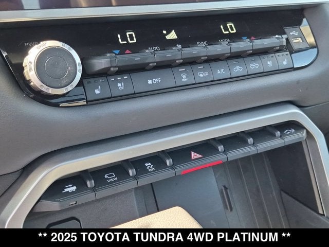 2025 Toyota Tundra Platinum