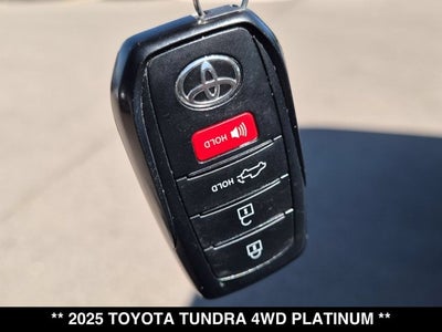 2025 Toyota Tundra Platinum