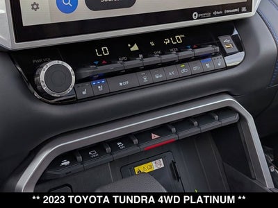 2023 Toyota Tundra Platinum