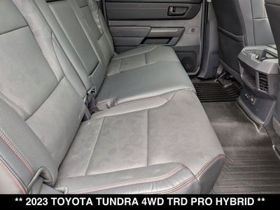 2023 Toyota Tundra TRD Pro Hybrid