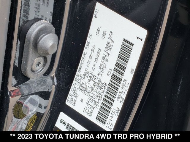 2023 Toyota Tundra TRD Pro Hybrid