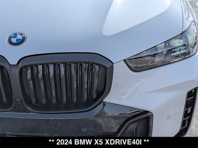 2024 BMW X5 xDrive40i