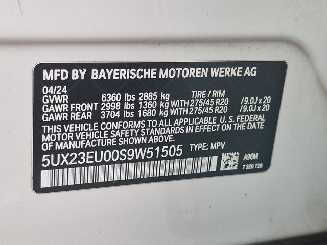 2025 BMW X5 xDrive40i