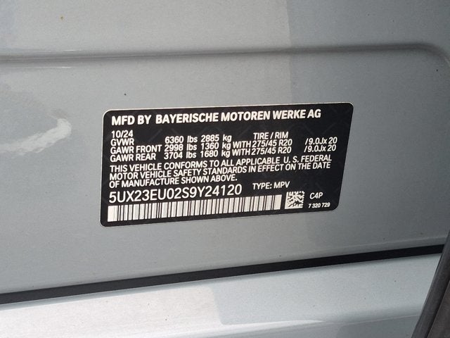 2025 BMW X5 xDrive40i