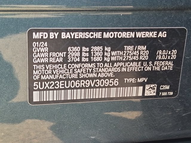 2024 BMW X5 xDrive40i