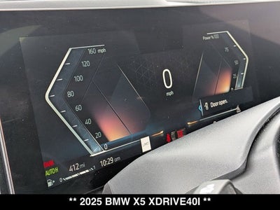 2025 BMW X5 xDrive40i