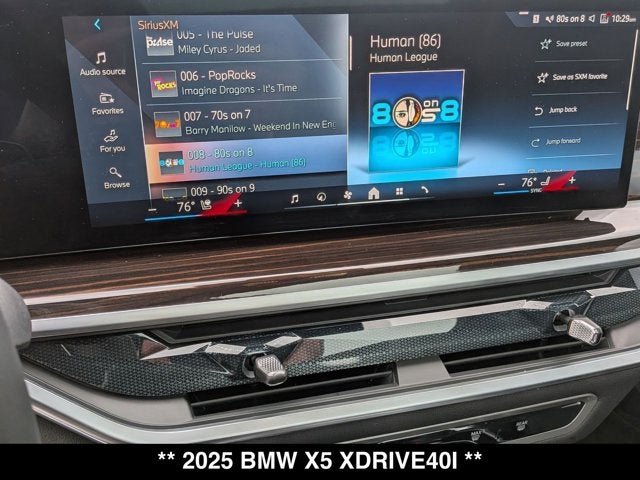 2025 BMW X5 xDrive40i
