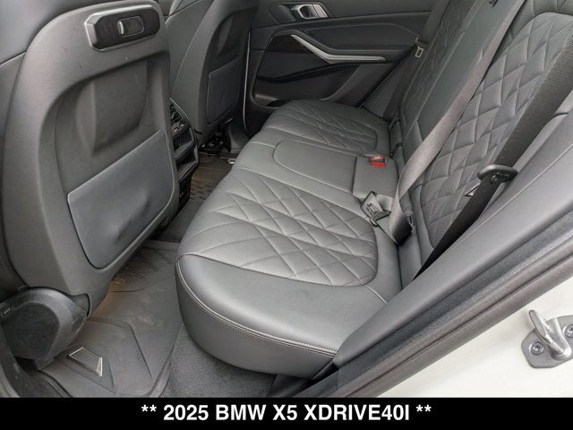 2025 BMW X5 xDrive40i