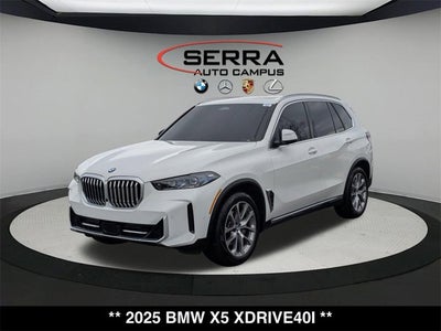 2025 BMW X5 xDrive40i