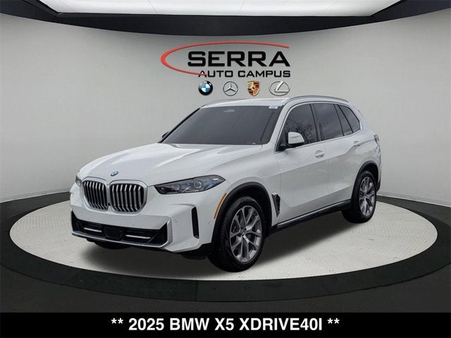 2025 BMW X5 xDrive40i