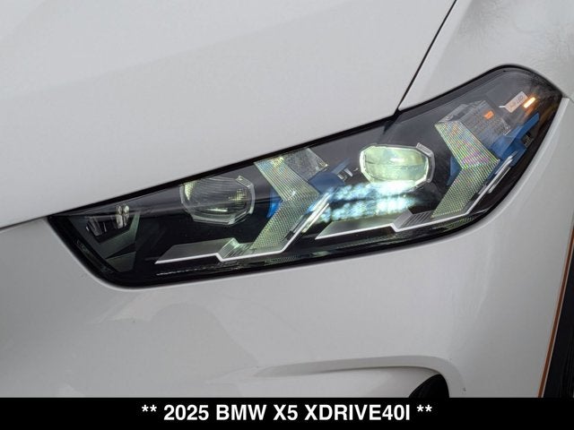2025 BMW X5 xDrive40i