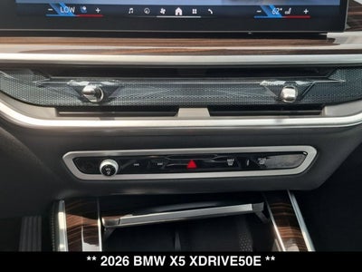 2026 BMW X5 xDrive50e