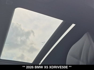 2026 BMW X5 xDrive50e