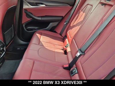 2022 BMW X3 xDrive30i