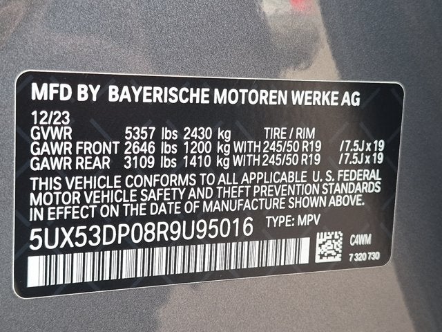 2024 BMW X3 xDrive30i