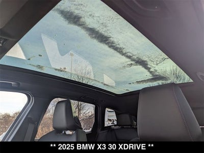 2025 BMW X3 30 xDrive