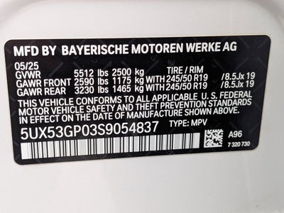 2025 BMW X3 30 xDrive