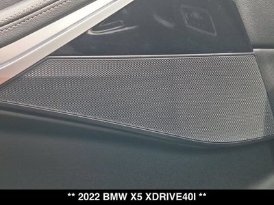 2022 BMW X5 xDrive40i