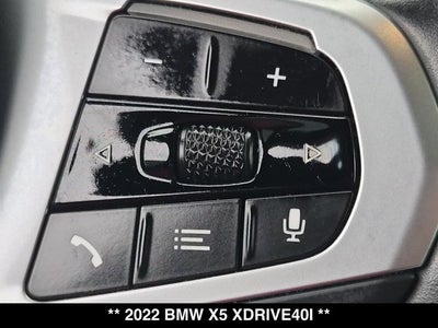 2022 BMW X5 xDrive40i