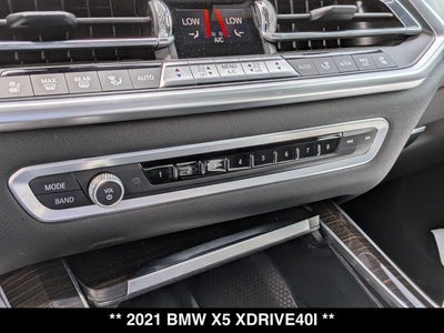 2021 BMW X5 xDrive40i