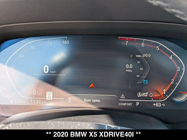 2020 BMW X5 xDrive40i