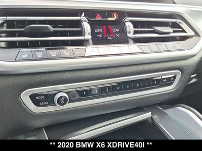 2020 BMW X6 xDrive40i
