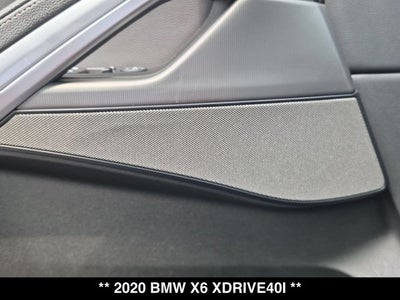 2020 BMW X6 xDrive40i