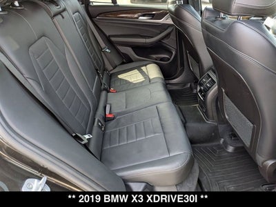 2019 BMW X3 xDrive30i