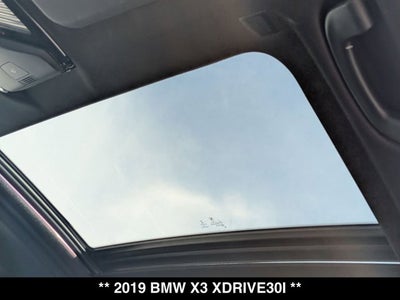2019 BMW X3 xDrive30i