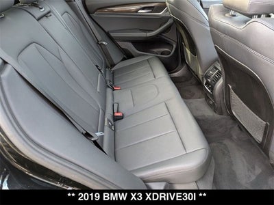 2019 BMW X3 xDrive30i