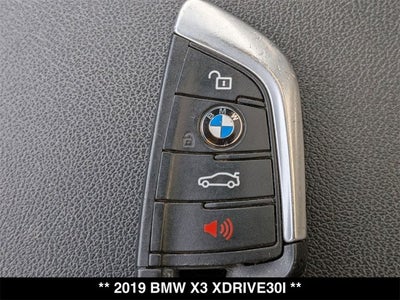 2019 BMW X3 xDrive30i