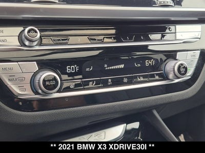 2021 BMW X3 xDrive30i