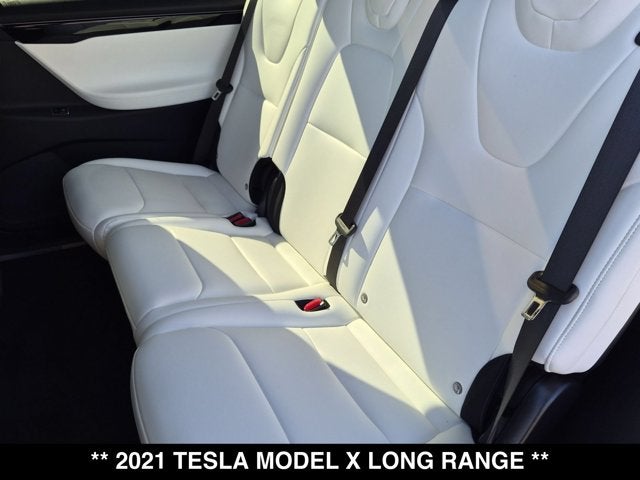 Used 2021 Tesla Model X Long Range Plus with VIN 5YJXCDE21MF320328 for sale in Okemos, MI