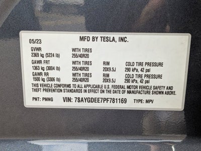 2023 Tesla Model Y Long Range