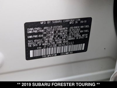2019 Subaru Forester Touring