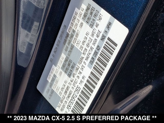 2023 Mazda Mazda CX-5 2.5 S Preferred Package