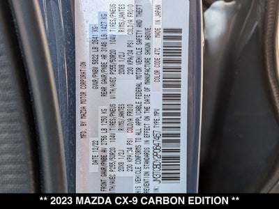2023 Mazda Mazda CX-9 Carbon Edition